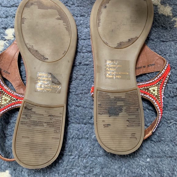 Madden Girl Beaded Sandals - Picture 3 of 3